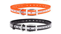 TPU Waterproof Dog Collars With Buckles Adjustable Replacement Strap Soft Belt