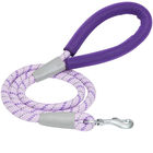 100% Polyester Material Nylon Rope Dog Leash Comfortable Multiple Color Option